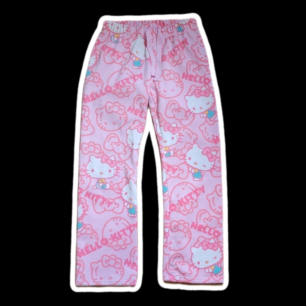 hello kitty pink sweatpants⋆˚꩜.ᐟ